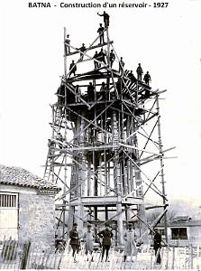 2278- Batna - Reservoir- Construction - Entreprise Albert Morin - 1927